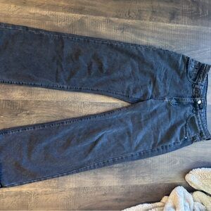 Amazon Women's High Rise Jeans - Dark Gray
